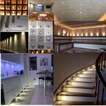 Downlight LED mini 1W 3W argenté moderne grille aluminium câble tissage 3000K 4000K 6000K