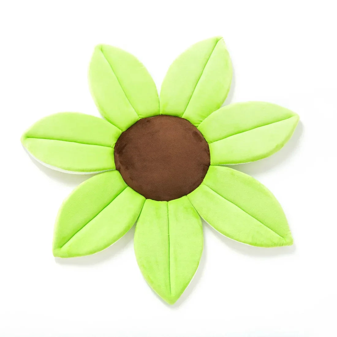 coussin bain fleur doux bébé jaune vert rose marron antislip sécurité baignoire 36 mois