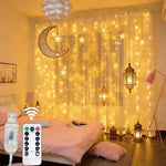 guirlande lumineuse led blanc chaud usb telecommande decoration chambre salon mariage feste ambiance moderne