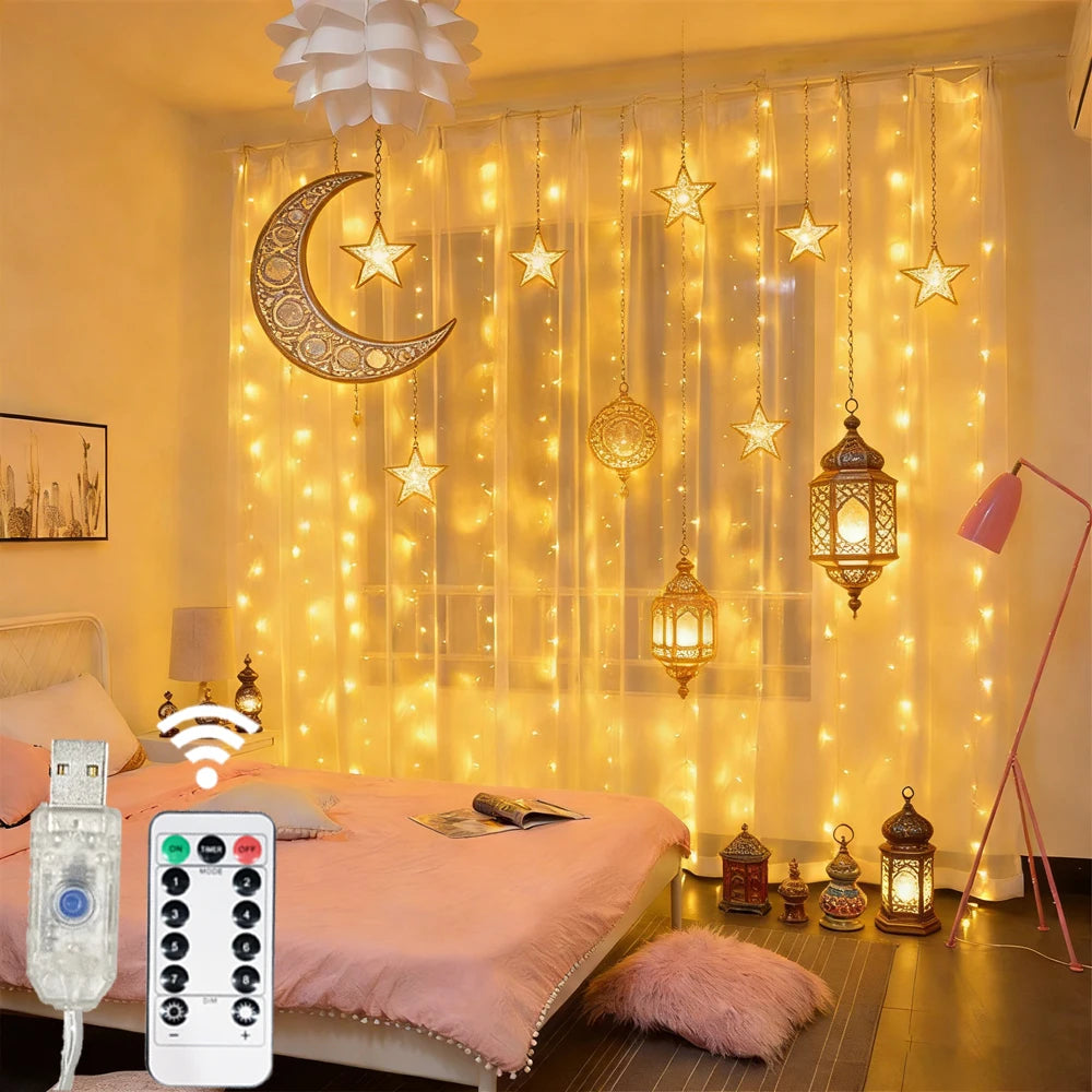 guirlande lumineuse led blanc chaud usb telecommande decoration chambre salon mariage feste ambiance moderne