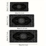 tapis souris moderne élégant noir géométrique antidérapant caoutchouc lisse 30x60cm 40x80cm 40x90cm
