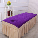 coussin massage rectangulaire microfibre motif quadrillé confortable spa bien être