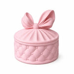 boîte rangement bijoux 3d imprimée rose quilted girly voyage coiffeuse organiser oreilles colliers bagues