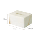 ensemble accessoires salle bain marbre blanc onyx distributeur savon plateau pot brosse dents