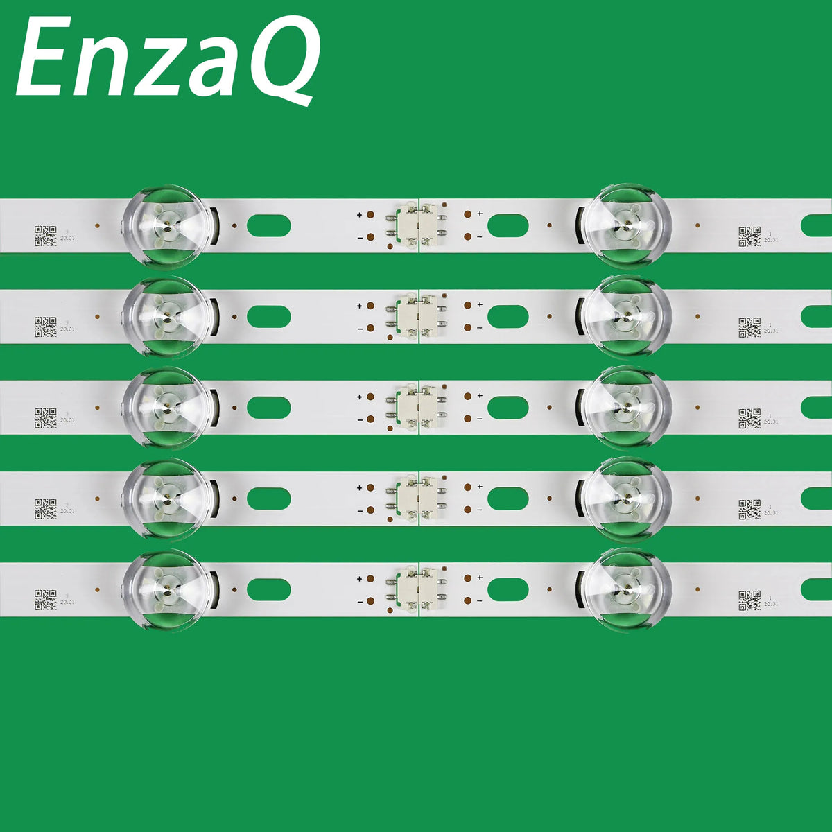 bande lumineuse led blanc moderne connecteurs boutons contrôle télévision réparation kit électronique
