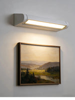 éclairage moderne applique murale led rotative étanche noir blancextérieur patio jardin fixations lisses minimaliste
