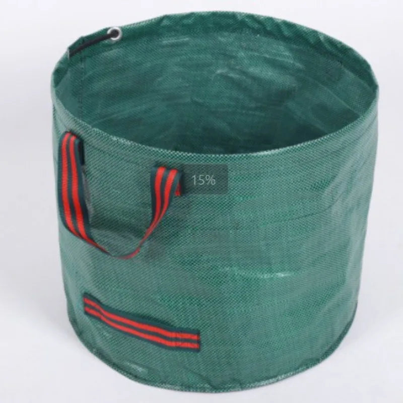 sac feuilles jardin 120L 128L 200L 300L 400L 500L vert PP anti splachement réutilisable