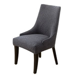 housse chaise beige motif feuilles texture douce moderne adhésif élastique large anti taches polyester