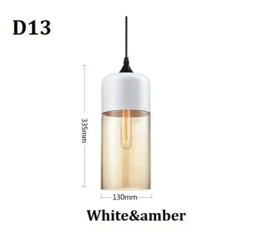 suspension lumineuse moderne pendentif verre noir transparent contemporain fixation câble luminaire salle manger chambre