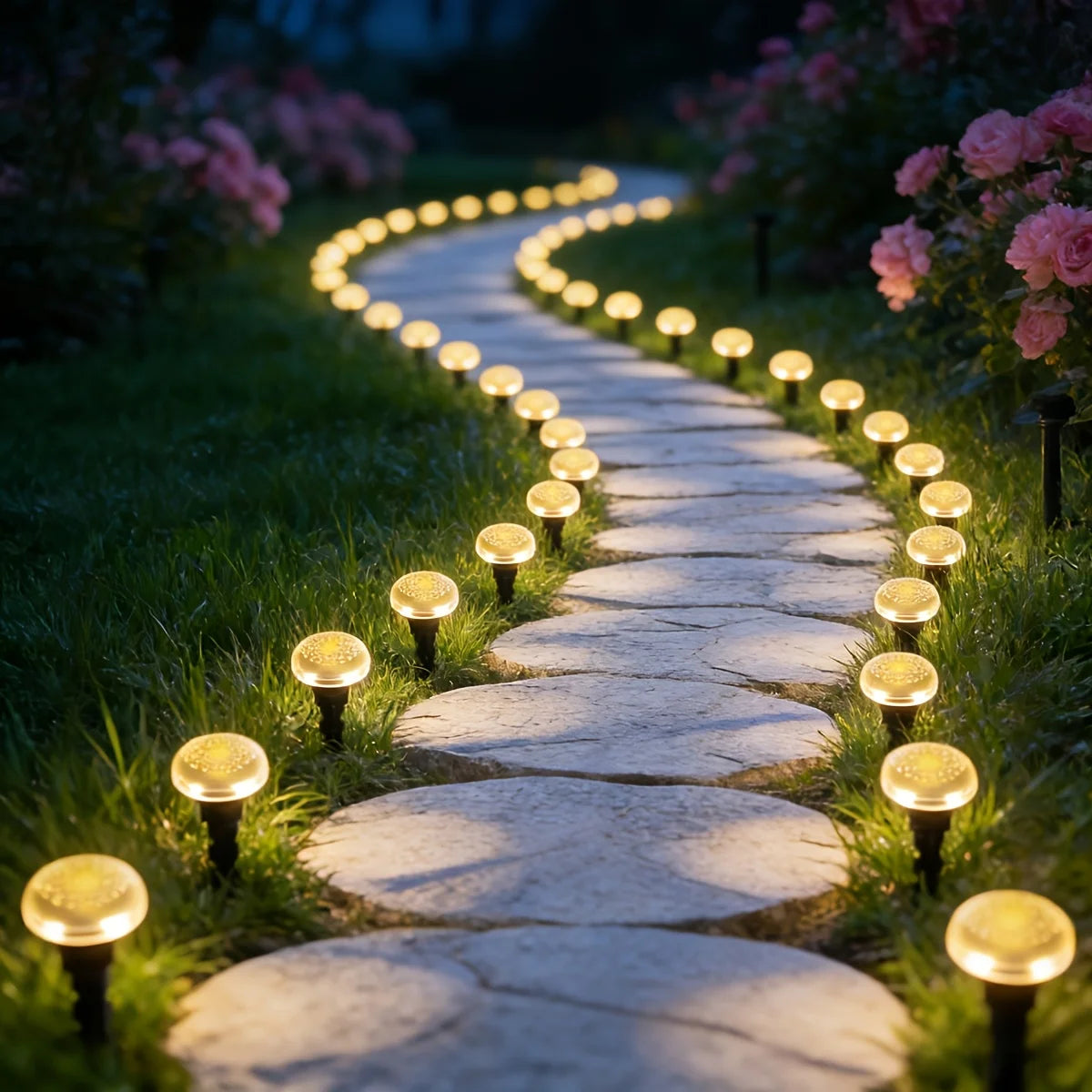 lumières solaires dorées modernes modes étanches ip44 jardinextérieur autonomes câble noir