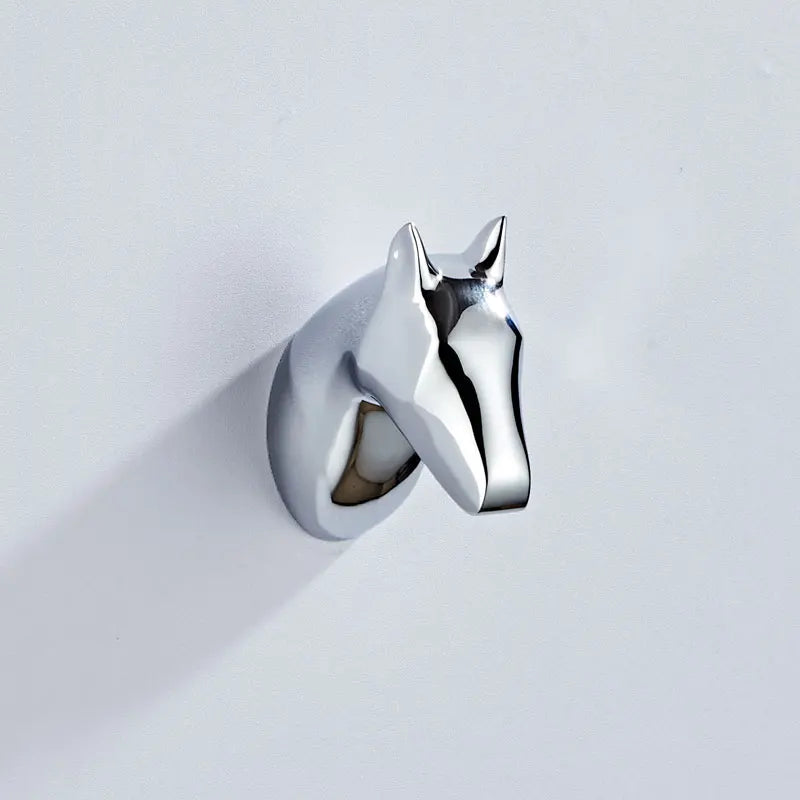 porte clés animal or noir moderne vis fixations chambre porte peignoirs móc