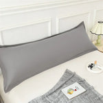 protège oreiller imperméable polyester gris uni moderne douillet anti taches respectueux environnement simple