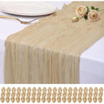 serviettes table plissées vert pastel réutilisables maison mariage festives modernes