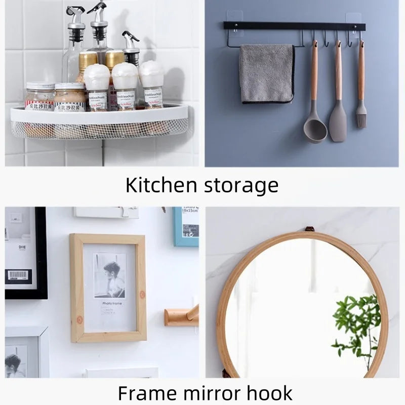 porte clés magnétiques moderne porte bouteille transparent miroir cadre étagère cuisine minimaliste rustic