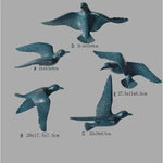 décoration murale oiseaux vol or bleu blanc moderne réaliste adhesive chambre salon