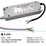 transformateurs led alimentation 5v 12v 60w 72w 100w câble adhésif blanc industrielle