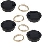 lanterne solaire dorée artisanale ornements ajourés extérieure jardin décoration led imperméable ip55