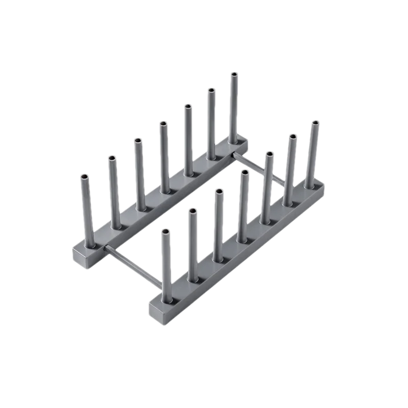 support assiettes blanc moderne rangement vaisselle cuisine organiser stockage multifonction plastique