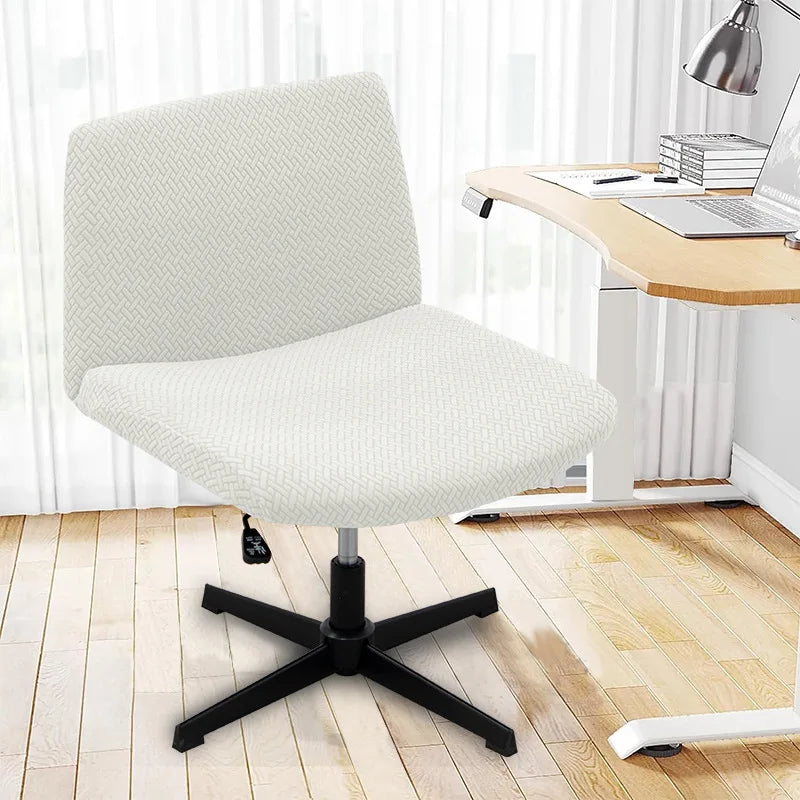 housse chaise bleu beige tissu géométrique moderne élasthanne polyester douce elasticité