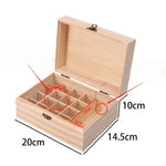 boîte bijoux bois clair 24 compartiments organisation bijoux classique respectueux environnement