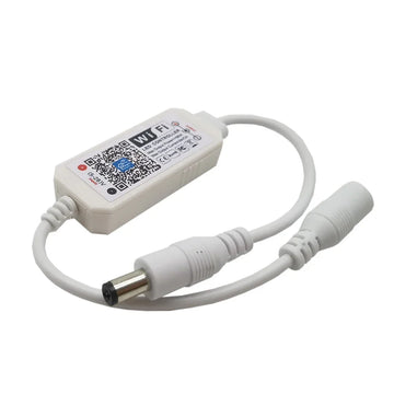 contrôleur led wifi blanc moderne sans fil certification pvc 12v 30mètres distance