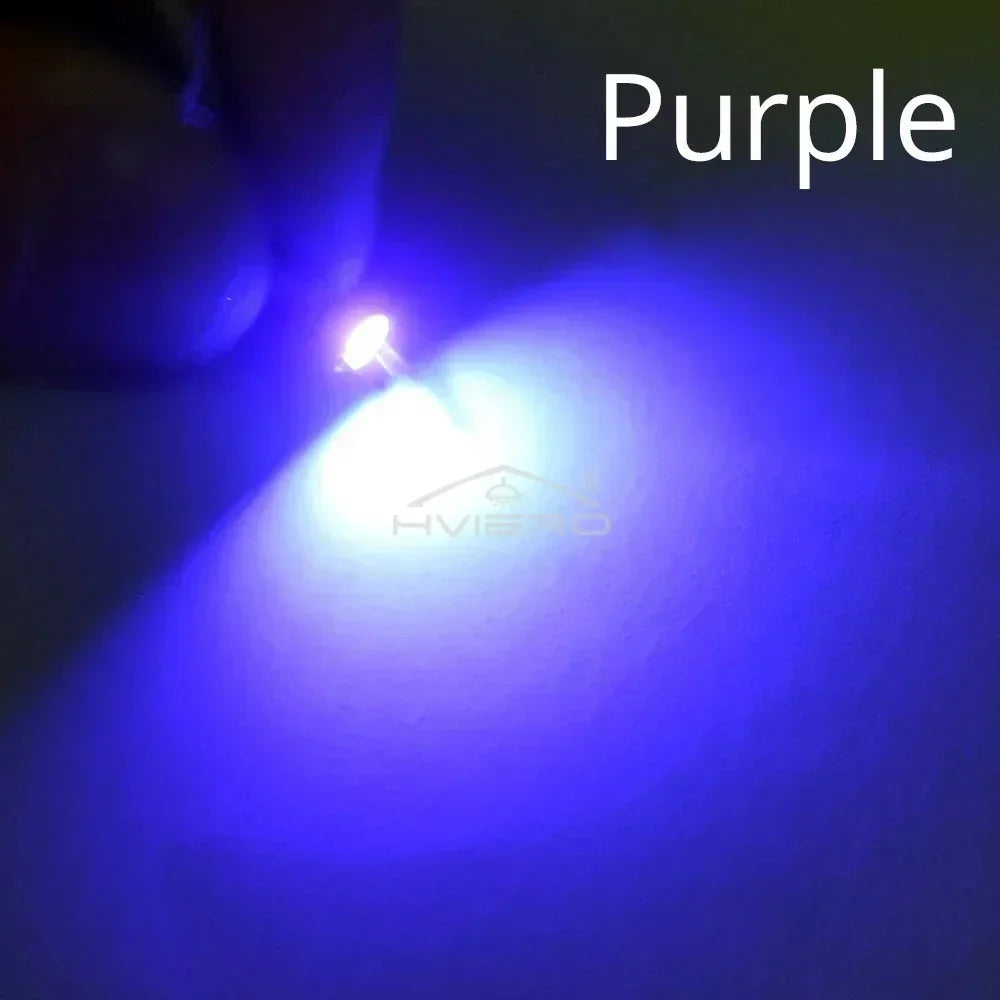diodes led smd 0603 bleu vert rouge blanc chaud jaune blanc rose violet orange
