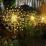 lumière solaire fleur étoiles multicolore moderne extérieure autoinstallation étanche led blanc vacances jardin patios