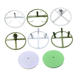 support plante fer blanc vert gris moderne décoration florale mariage anniversaireintérieur decoration base florale