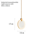 suspension lumineuse moderne marbre blanc gris doré clips métalliques câbles dorés salon chambre
