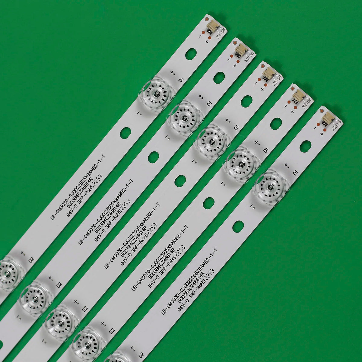 bande lumineuse led blanc moderne points noirs fixations inclusées