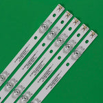 bande lumineuse led blanc moderne points noirs fixations inclusées