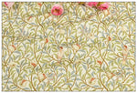tissu coton twill floral motifs oiseaux fruits william morris quilting patchwork crafting