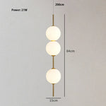 lumière suspendue moderne verre opalescent tête lit décorative chambre minimaliste