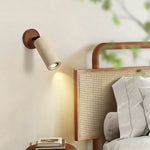 Spot mur moderne pierre abat jour travertin beige éclairage quotidien chambre cuisine