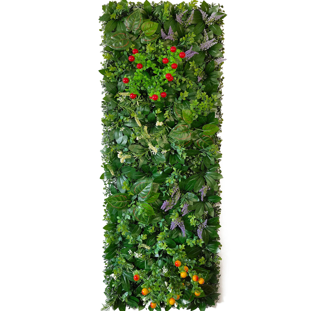 plantes artificielles murales vertes feuilles diverses moderne extérieur accrochables branches fleurs