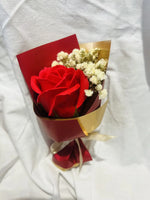 bouquet fleurs artificielles roses pâquerettes decoration intérieur saint valentin mariage anniversaire