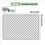 tapis silicone multifonctionnel moderne gris texture écailles respectueux environnement antidérapant protection évier cuisine
