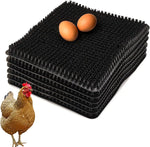 tapis nidification poules coussin oeufs mat plastique vert jaune gris noir