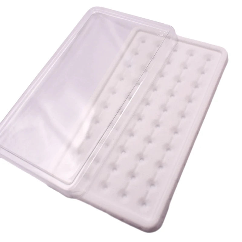 boîtes bijoux strass noir blanc rangement organisation plateau compartments opaque