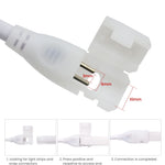 interrupteur lumière blanc moderne adhésif prise électrique câble flexible 220V certifié 750W