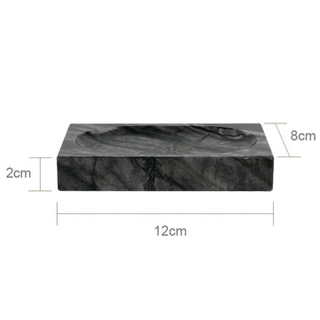 ensemble accessoires salle bain marbre noir distributeur savon porte serviette diffuseur luxe moderne