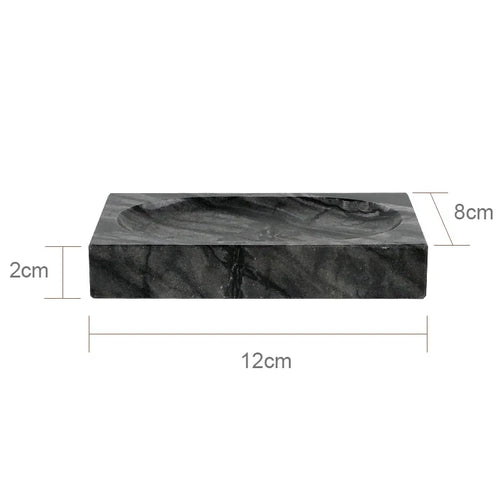 ensemble accessoires salle bain marbre noir distributeur savon porte serviette diffuseur luxe moderne