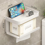 porte serviettes mural support téléphone montre parfum moderne vis gris métallisé mat respectueux environnement