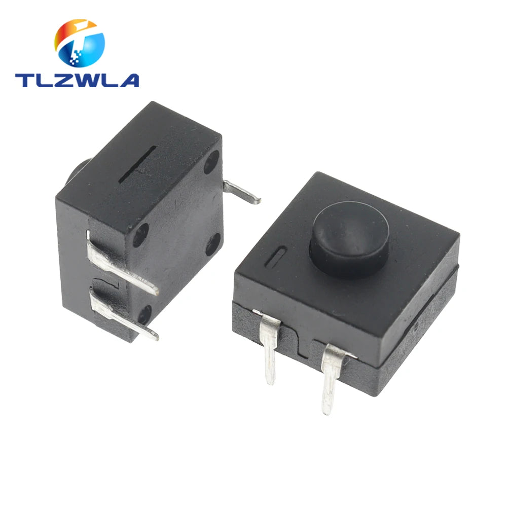 bouton tactile noir moderne certification rohs ø12mm 155mm 66mm fixations