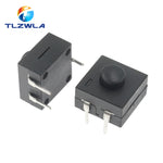 bouton tactile noir moderne certification rohs ø12mm 155mm 66mm fixations