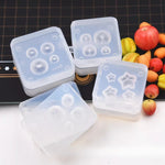 moules silicone géométriques modernes motifs étoiles cercles opaques fruits décoration artisanale