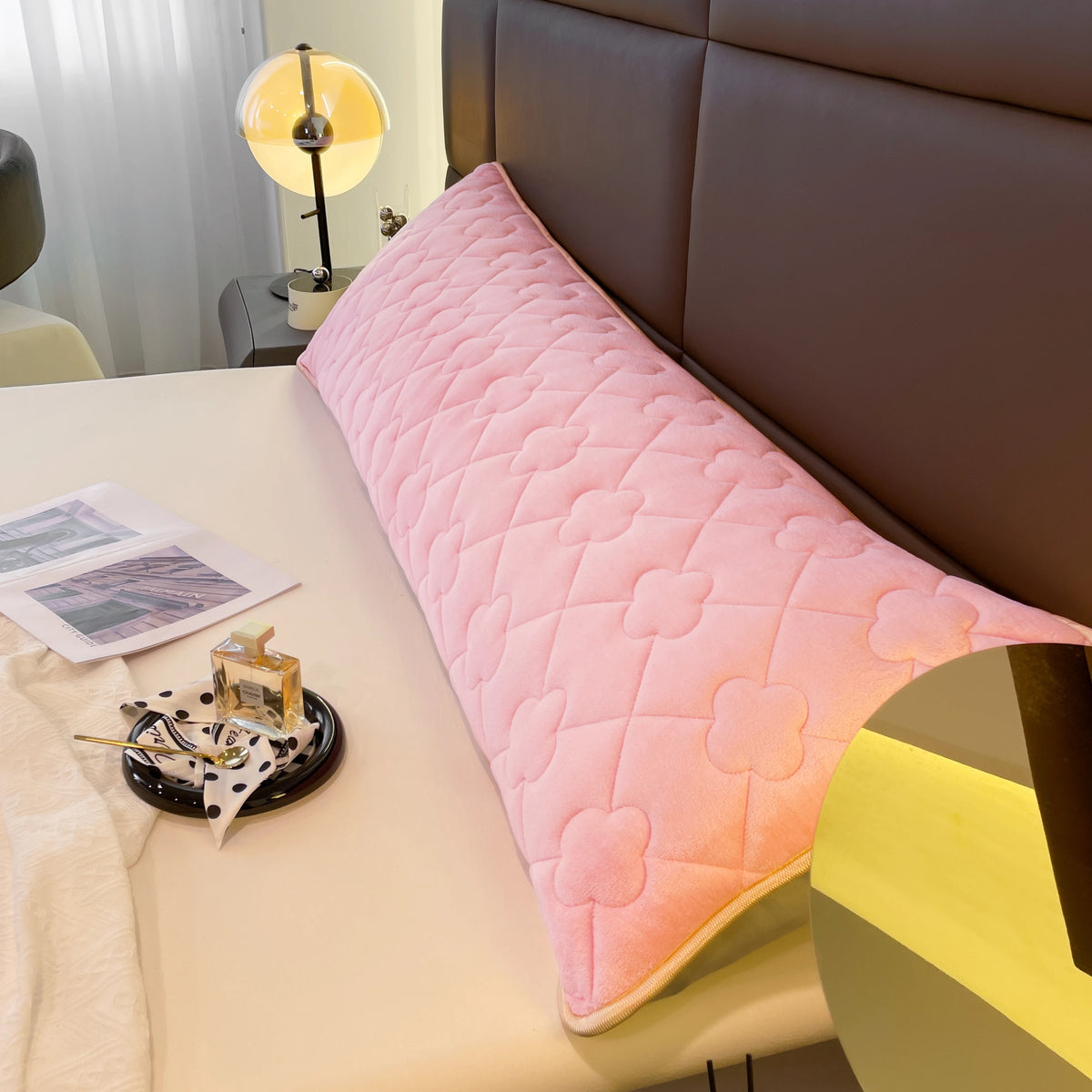 taies d'oreiller polyester modernes solides gris rose bleu blanc violet vert lit