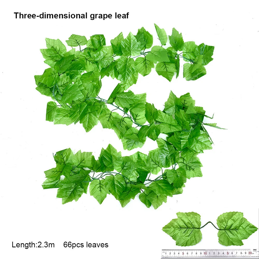 guirlande artificielle feuilles lierre vert décoration jardin intérieur fête mariage extérieur plante vigne