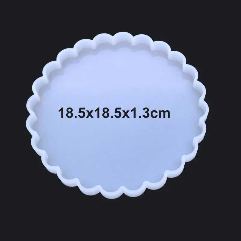coasters silicone blanc bleu rose violet vert lisses modernes minimalistes