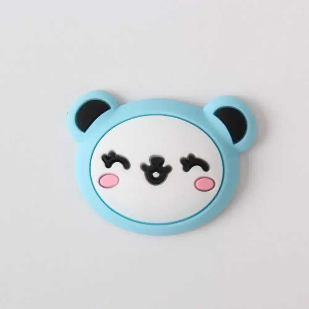 aimants frigo animaux mignons multicolores protection porte arrêt bruit 5cm 5cm cartoon